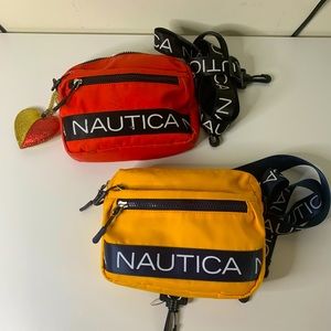 Two Nautica crossbody/fannypacks